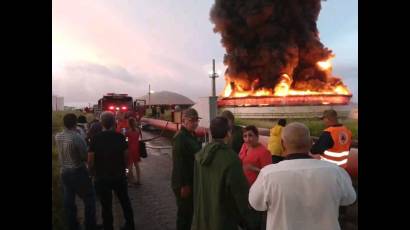 Incendio en Matanzas