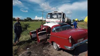 Accidente de tránsito en Pinar del Río