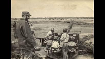 Fidel Castro durante la Crisis de Octubre
