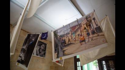 La exposición puede ser disfrutada en la sede del CESJ, ubicada en 13 y E, en el Vedado capitalino.