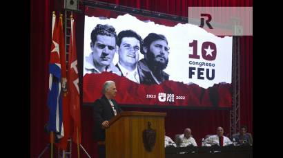 Clausura del 10mo. Congreso FEU