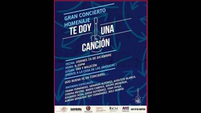 Concierto Te doy una canción