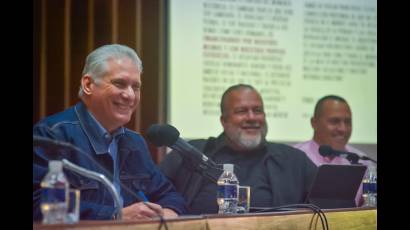 Primer Secretario del Comité Central del Partido, Miguel Díaz-Canel Bermúdez, Presidente de la República