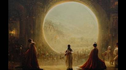Teatro de la ópera espacial es la obra de Inteligencia Artificial que ganó un premio de bellas artes.