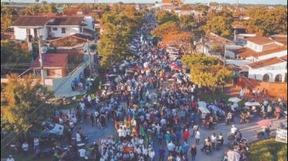 Marchas en Bolivia contra intentos golpistas 
