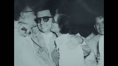 Jesús Montané y sus padres