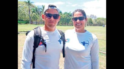 Hugo Franco y Maydenia Sarduy