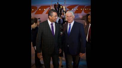 Primer Secretario del Comité Central del Partido Comunista y Presidente de la República Miguel Díaz-Canel Bermúdez