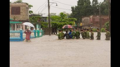 Inundaciones en Camagüey