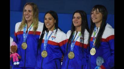 Natación cubana de oro