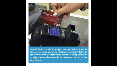 Detalles sobre el proceso de bancarización de las operaciones en Cuba