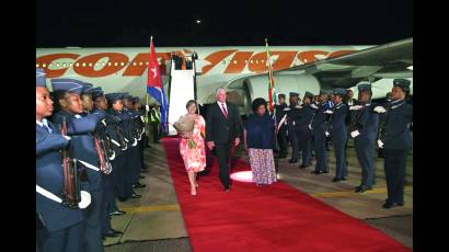Visita del Presidente de la República, Miguel Díaz-Canel Bermúdez, a Sudáfrica