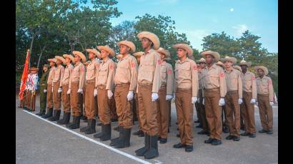 50 aniversario de la fundación del Ejército Juvenil del Trabajo