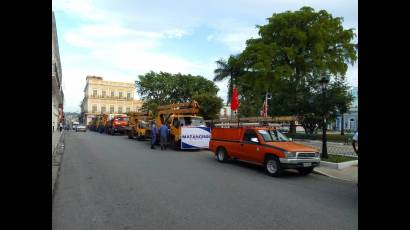 La solidaridad de los trabajadores eléctricos matanceros vuelve a demostrar que los pinareños no están solos y que se puede contar con ellos