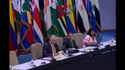 Miguel Díaz-Canel preside Cumbre del G77 y China