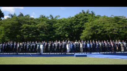 Cumbre del G77 y China.