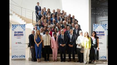 Los participantes del Encuentro