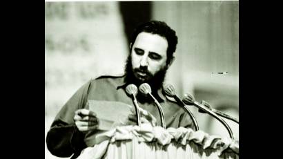 Fidel leyó la carta que de puño y letra dejó el Che