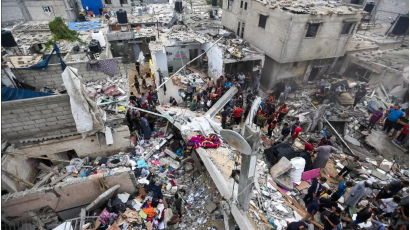 Agresión militar sionista en territorio palestino