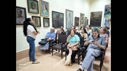 Jill Robbins, de Guatemala, reconoció que el intercambio con la comunidad, la visita al Museo y al Comedor Social
