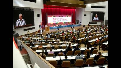 Última jornada del 12mo. Congreso de la UJC-13