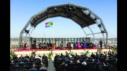 La toma de posesión de Cyril Ramaphosa