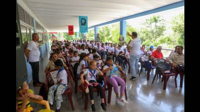 Asamblea Nacional por el 64 aniversario de la Organización de Pioneros José Martí (OPJM).