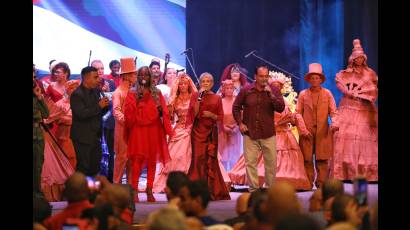 Gala político-cultural en vísperas del Día de la Rebeldía Nacional
