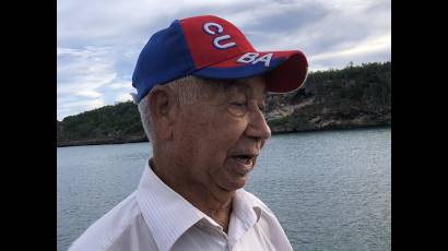 «El chino» asegura que a sus compañeros siempre los lleva en el recuerdo.  