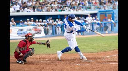 Los conjuntos de Industriales y Mayabeque efectuaron este 25 de enero el quinto duelo de la serie de playoffs