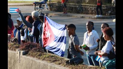 Homenaje a los combatientes cubanos