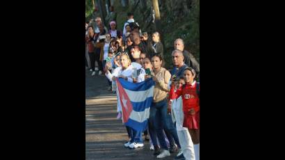 Homenaje a los combatientes cubanos