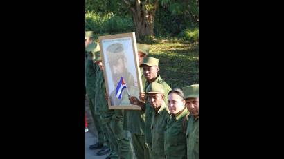 Homenaje a los combatientes cubanos