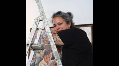 Artista cubana Daymara Orasma