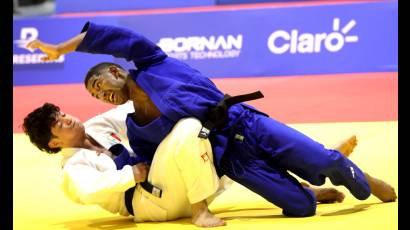 El judoca cubano Orlando Polanco se impuso en su división de 66kg