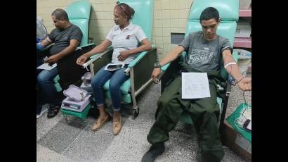 Donaciones de sangre