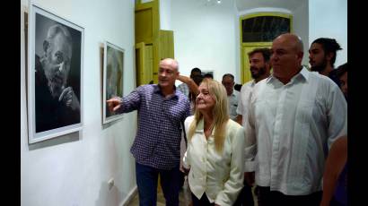 Exposición de Alex Castro sobre Fidel