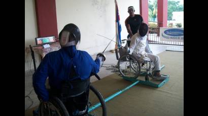 Camagüey es sede del Festival Paralímpico Nacional en las disciplinas de Badminton, Taekwondo y Esgrima en silla de rueda