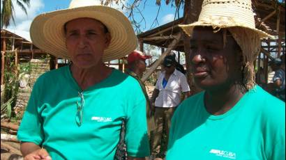 Irma Luis Nevet, la delegada del poblado de Armando Mestre