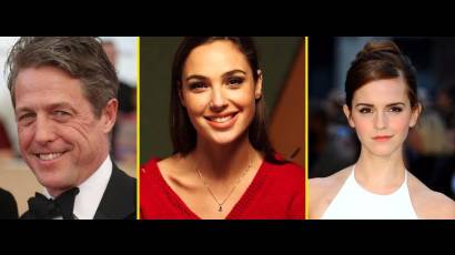 Globos de Oro 2018: Hugh Grant, Emma Watson y Gal Gadot, entre los presentadores de la gala