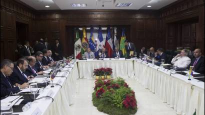 Mesa de diálogo Gobierno venezolano y la oposición