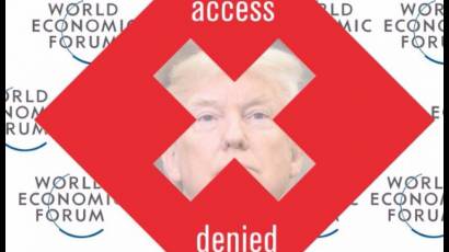Organizan protestas anti Trump para Davos