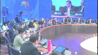 El canciller Bruno Rodríguez