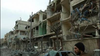 La tregua humanitaria facilitará la salida de civiles del último feudo terrorista en Guta Oriental, en las afueras de Damasco