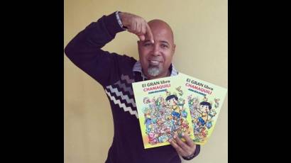Alexis Díaz Pimienta proyecta llevar a Chamaquili, de libros a otros soportes.