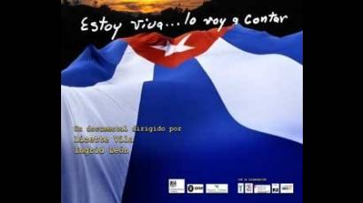 Cartel del documental Estoy viva... y lo voy a contar