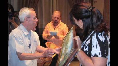 Eusebio Leal recibe homenaje en Matanzas
