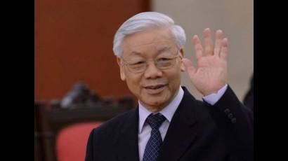 Secretario General del Partido Comunista de Vietnam, Nguyen Phu Trong