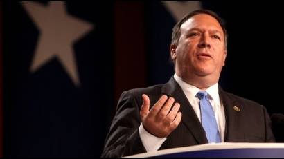 Secretario de Estado Mike Pompeo reitera amenazas violentas contra Venezuela