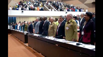 Primera jornada de la Sesión Constitutiva del Parlamento cubano